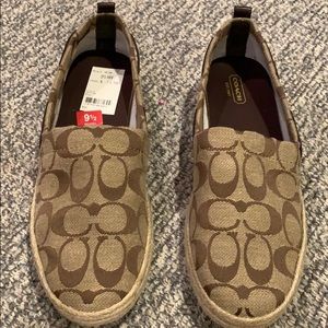 Coach signature espadrille